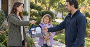 Sick-Child Custody Exchanges