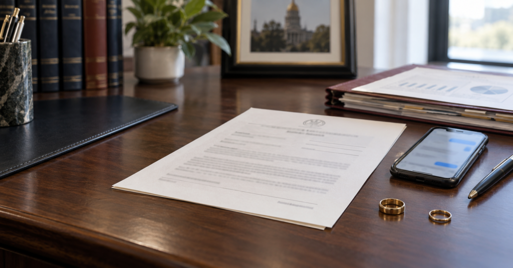 divorce paper